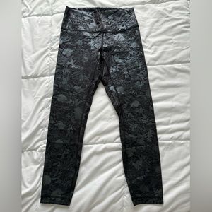 Lululemon Wunder Under Tight 25” Shine Leggings